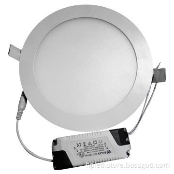 180mm round panel light with cutting size of 160mm